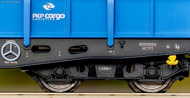2-car set Low-side gondola= 401Zp Eamos, PKP Cargo VI
