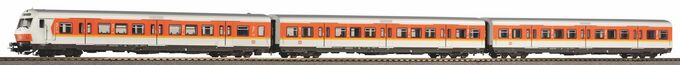 3er Set x-Wagen S-Bahn Nürnberg mit Steuerwagen DB IV