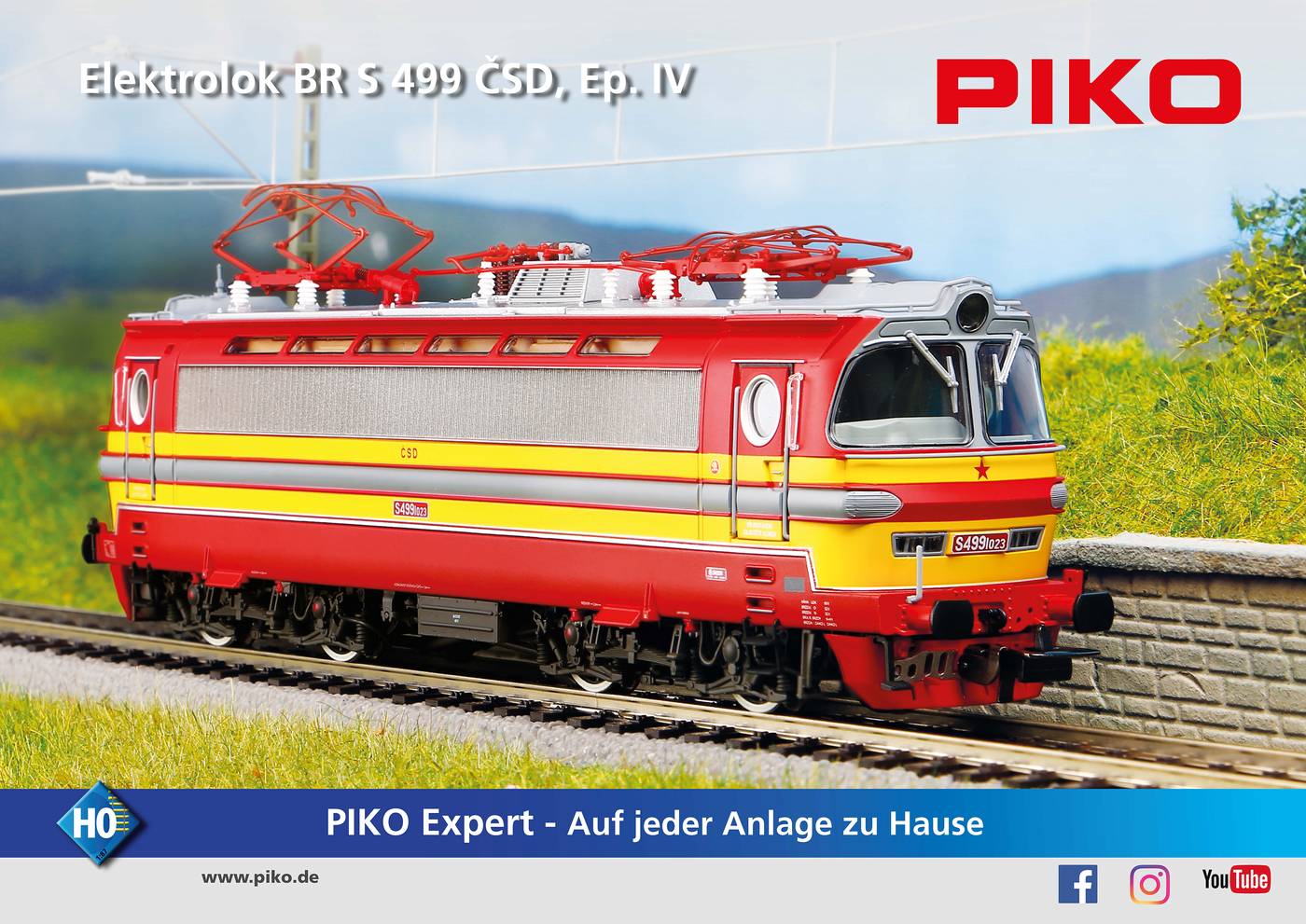 PIKO ES 499 Schnellzuglokomotive 鉄道模型