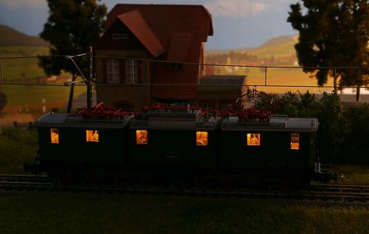E-Lok BR 191 DB IV Wechselstromversion