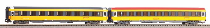2er Set Schnellzugwagen Eurofima 2x 2. Klasse Regiojet VI
