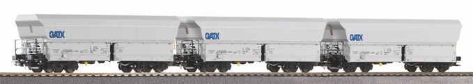 3 pc. Falns Hopper car set GATX VI