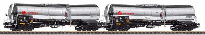 2 pc. Chemical Tank car set Ermewa VI