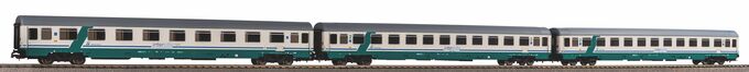 3 pc.Eurofima Passenger car set XMPR Intercity FS V