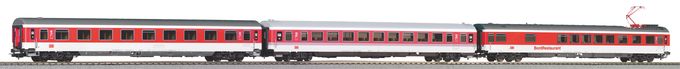 3 pc. IC 602 Passenger car set Gorch Fock #1 DB AG V