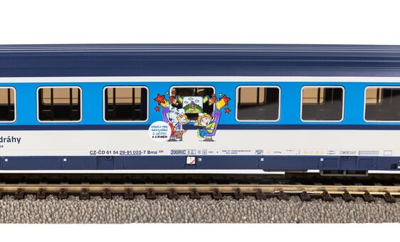 2er Set Personenwagen Eurofima 2. Klasse CD V