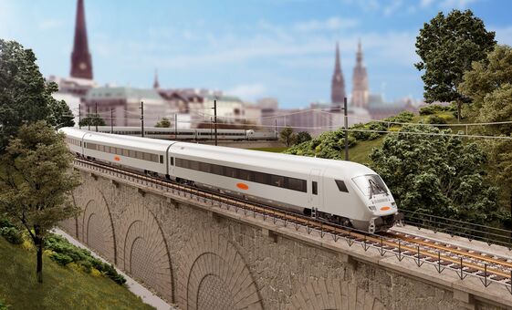 4er Set Personenwagen Metropolitan DB AG V