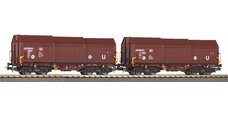 2er Set Teleskophaubenwagen DB Cargo VI