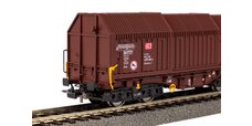 2er Set Teleskophaubenwagen DB Cargo VI