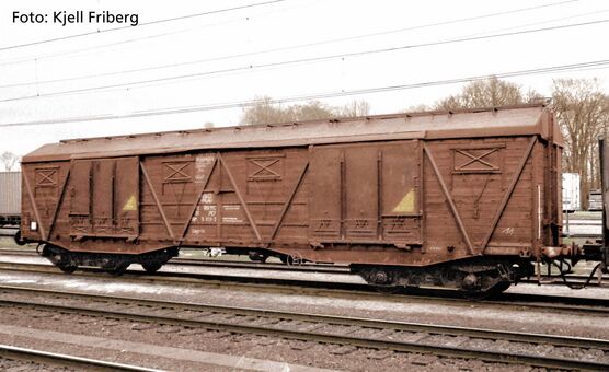 2er Set gedeckter Güterwagen 401Ka PKP IV