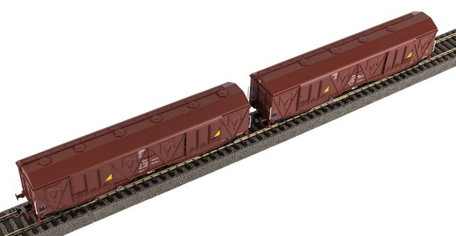 2-pk 401Ka Boxcars PKP IV