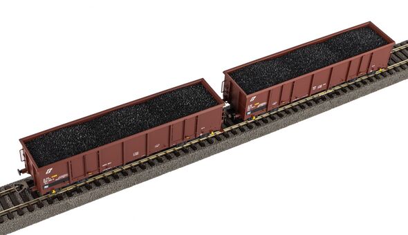 2-pk Eaos Gondolas w/coal FS V