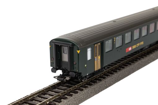 EW I-Wagen 2. Klasse neue Schrift SBB V