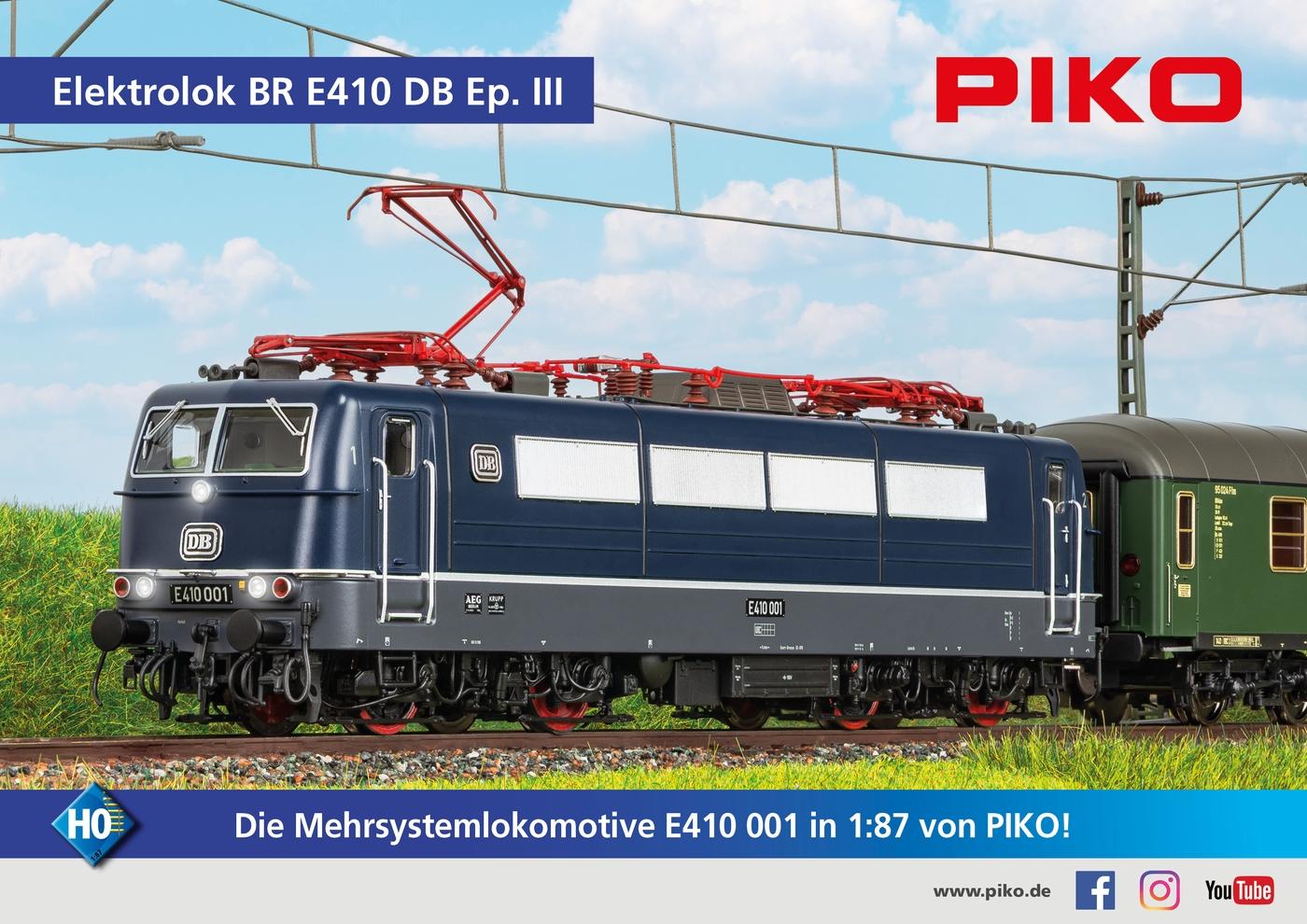 Electric loco BR E410 DB III - now available