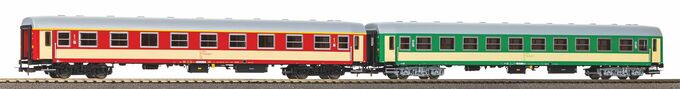 2er Set Personenwagen 2. Klasse und 2. Klasse PKP IC VI