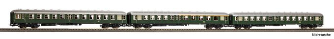 3er Set Personenwagen yl-Wagen mit Steuerwagen BD III