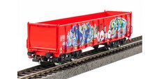 Ergänzungs-Set – Güterwagen Eaos mit Graffiti und Gleiserweiterung (Bettungsgleis)