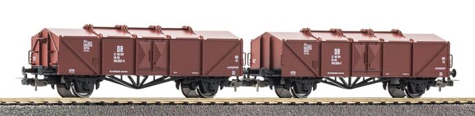 2er Set Klappdeckelwagen Kmm DR IV