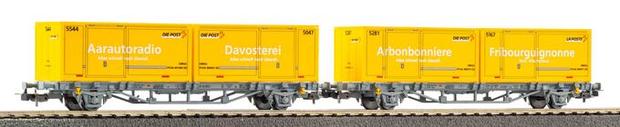 GER: 2er Set Containertragwg. 2x 20"""" WP Post-Container CH-AAE VI