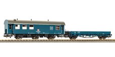 GER: 2er Set Umbauwg. blau, roter Keks Werkstatt + Flachwg. Ks DB IV