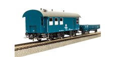 GER: 2er Set Umbauwg. blau, roter Keks Werkstatt + Flachwg. Ks DB IV