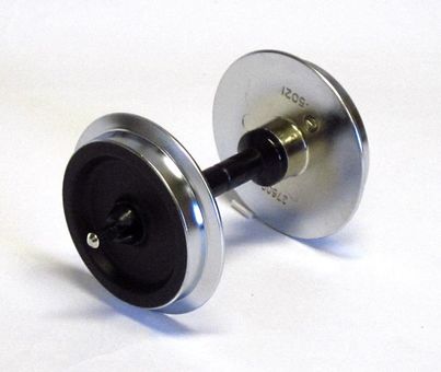 G Metallradsatz für Wagen, 35 mm (2 Stck., verchromt)