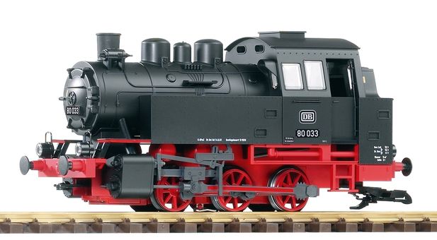 G-DB III BR80 Steam Loco, black/red 