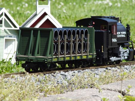 G Rungenwagen RDG mit Ladung