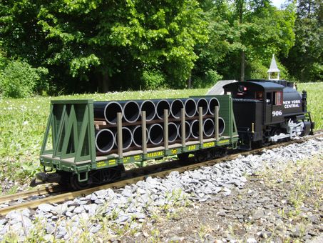 G Rungenwagen RDG mit Ladung
