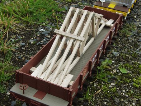 G-PRR Low-Side Gondola w/Roof Trusses