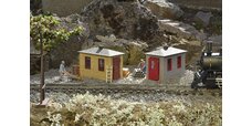 G-Railroad Tool Shed, Set of 2