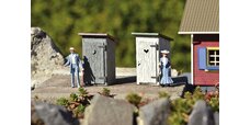 G Fertigmodell Toilettenhäuschen (2 Stück)