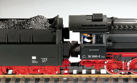 G Dampflok BR 50 DR IV (inkl. Dampf)