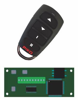 G-R/C Loco Receiver, 3A, w/Pocket Remote