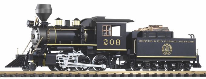 G Dampflok mit Tender mit Bretteraufsatz "Mogul" D&RGW (ink. Sound+Dampf)