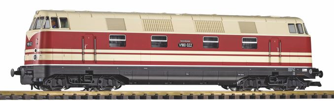 G Sound-Diesellokomotive BR V 180 DR III, Inkl. PIKO Sound-Decoder