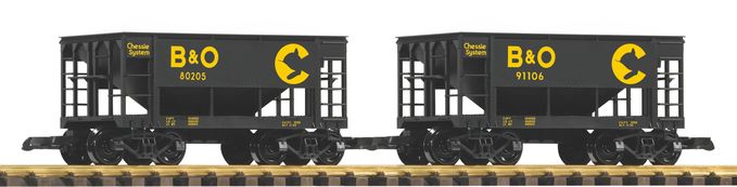 G 2er Set Schüttgutwagen B&O