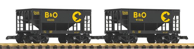 G 2er Set Schüttgutwagen B&O