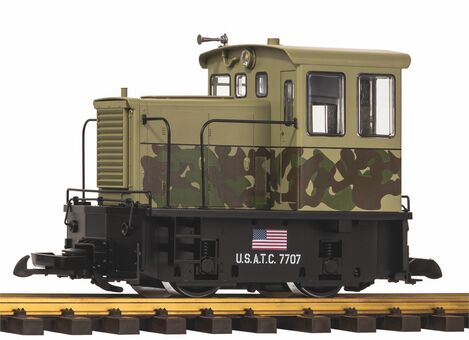 G Sound-US Diesellok GE-25Ton US Army, RC, inkl. PIKO Sound-Decoder