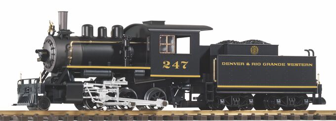 GER: G Dampflok mit Tender "Mogul" D&RGW