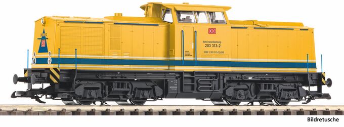 G Sound-Diesellokomotive BR 203 DB Netz V, inkl. PIKO Sound-Decoder