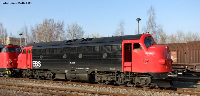 G Sound-Diesellokomotive NoHAB EBS VI, inkl. PIKO Sound-Decoder