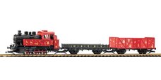 G Weihnachtsset Güterzug BR 80 + 2 Güterwagen Weihnachten (Lieferung ab 11/2025)