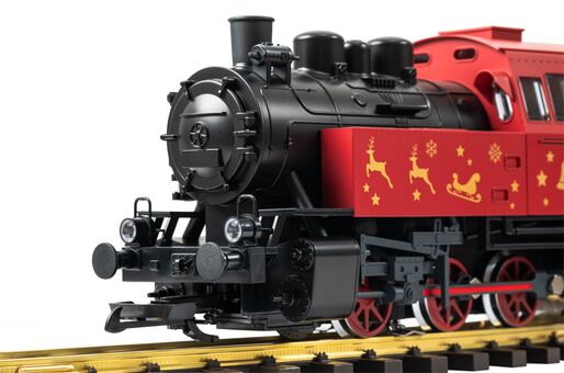 G Weihnachtsset Güterzug BR 80 + 2 Güterwagen Weihnachten