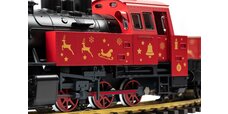 G Weihnachtsset Güterzug BR 80 + 2 Güterwagen Weihnachten (Lieferung ab 11/2025)