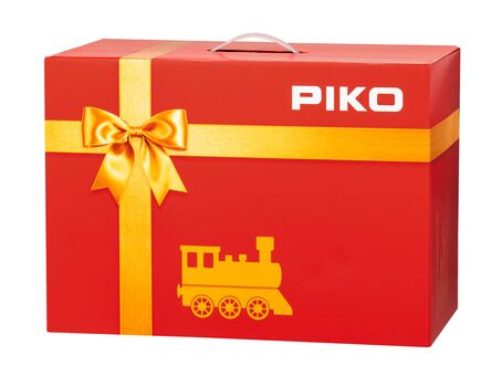 G Weihnachtsset Güterzug BR 80 + 2 Güterwagen Weihnachten (Lieferung ab 11/2025)