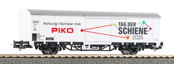 Gedeckter Güterwagen PIKO "Tag der Schiene 2025"