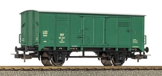 Gedeckter G&uuml;terwagen ex G02 Bahndienstwagen PKP IV