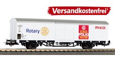 Covered Goods Waggon Rotary "End Polio Now"