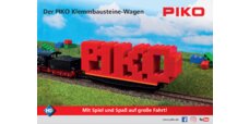 Klemmbaustein-Wagen